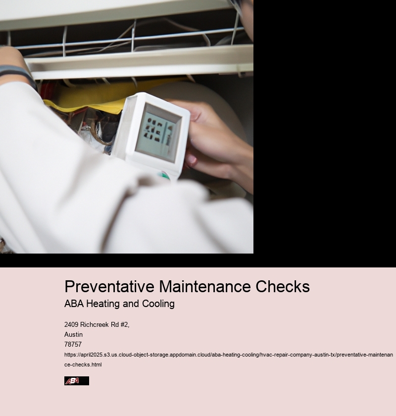 Preventative Maintenance Checks