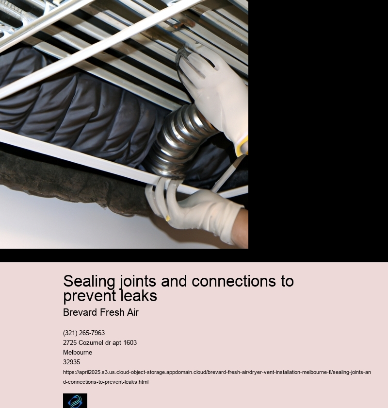 Sealing joints and connections to prevent leaks