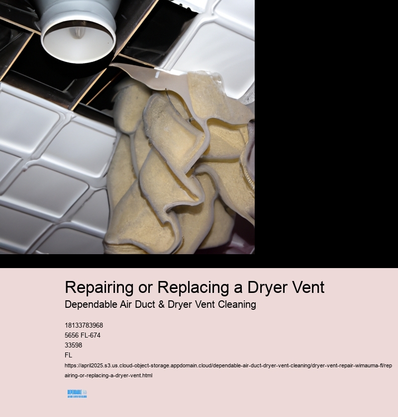 Repairing or Replacing a Dryer Vent